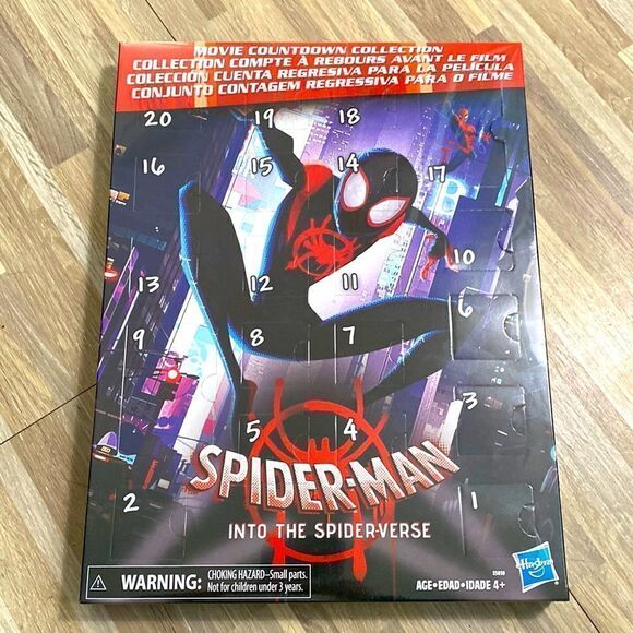 Spider-Man into the universe mini action figures playset Hasboro movie countdown - Picture 1 of 5